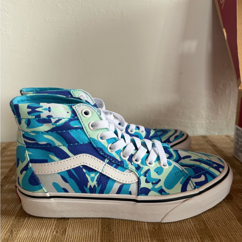 Vans Sk8-Hi Tapered in Blue and Teal
